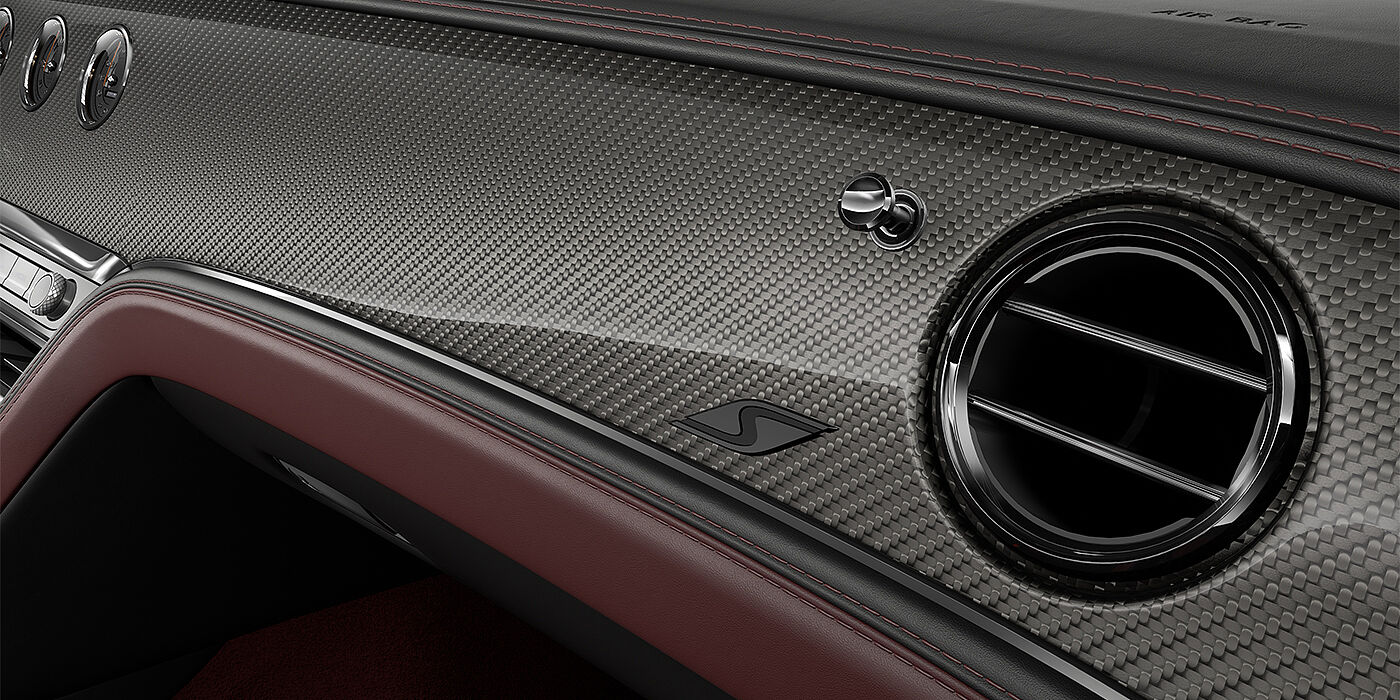 Gohm Sportwagen GmbH | Bentley Stuttgart New Bentley Flying Spur S sedan High Gloss Carbon Fibre veneer