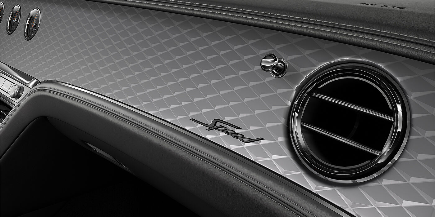 Gohm Sportwagen GmbH | Bentley Stuttgart New Bentley Flying Spur Speed sedan Diamond Brushed Dark Tint Aluminium veneer