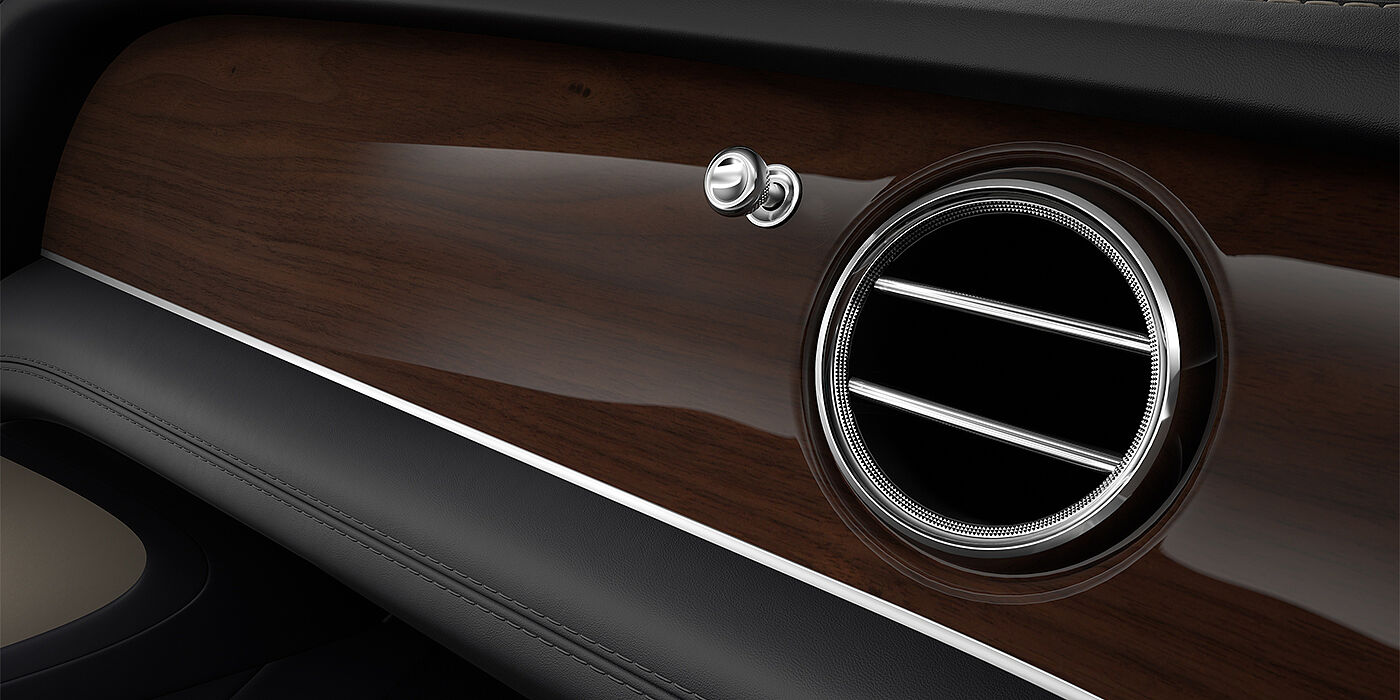 Gohm Sportwagen GmbH | Bentley Stuttgart Bentley Bentayga EWB SUV veneer detail in Crown Cut Walnut