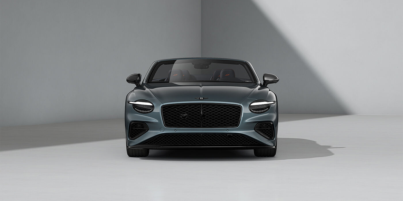 Gohm Sportwagen GmbH | Bentley Stuttgart Bentley Continental GTC S convertible in Thunder paint and 22" ten swept spoke wheels - full front