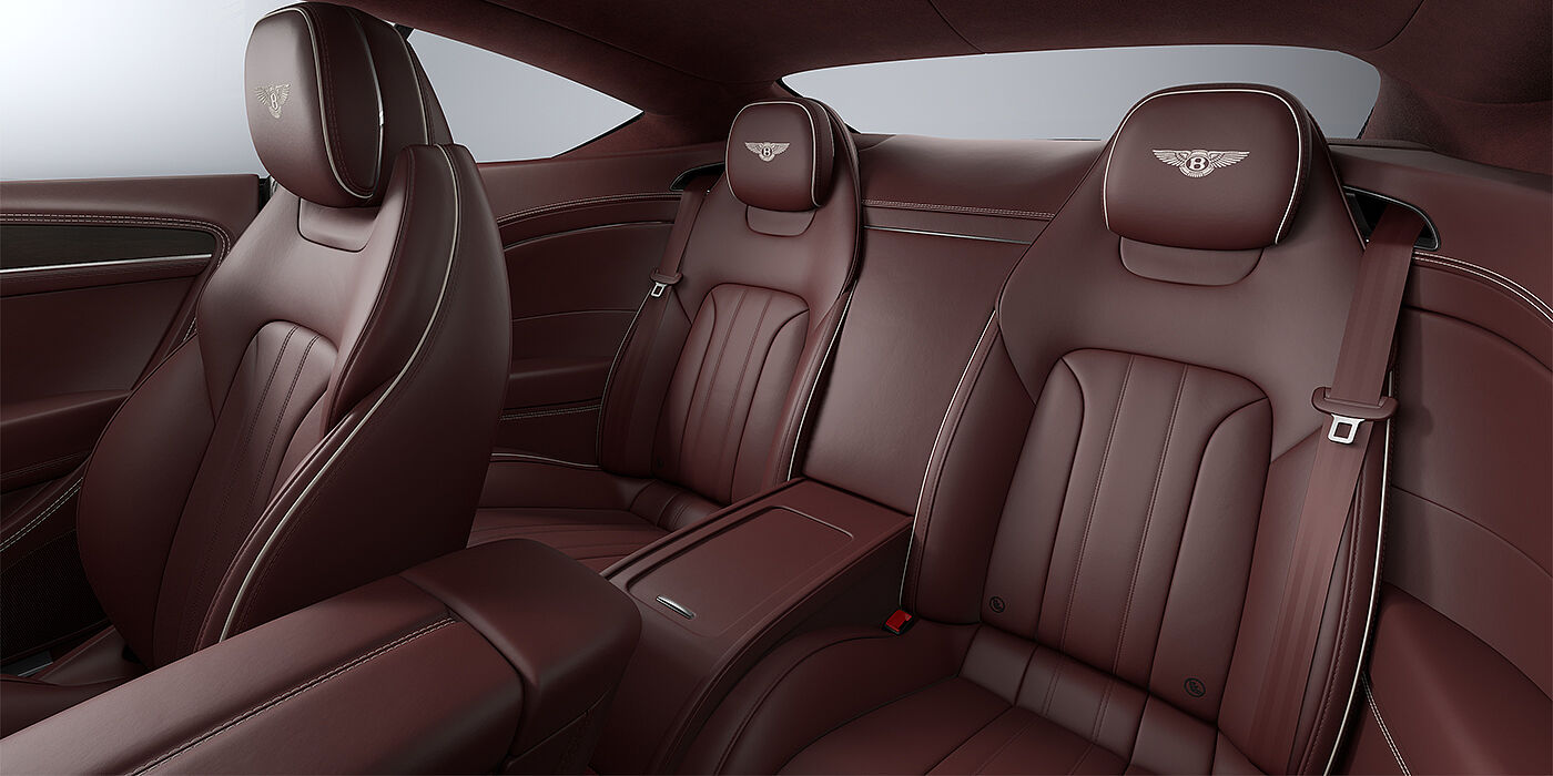 Gohm Sportwagen GmbH | Bentley Stuttgart Bentley Continental GT coupe rear interior in Cricket ball hide