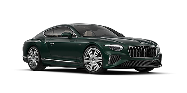 Gohm Sportwagen GmbH | Bentley Stuttgart Bentley Continental GT Azure coupe in Veridian paint and 22" Azure wheels - front 3/4