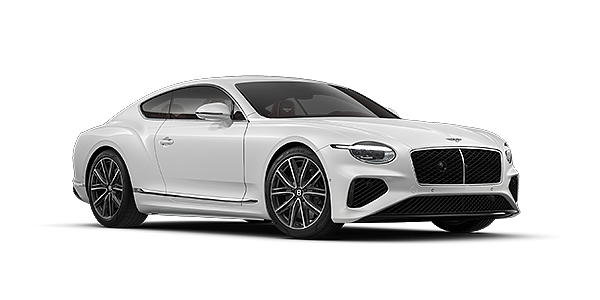 Gohm Sportwagen GmbH | Bentley Stuttgart Bentley Continental GT coupe in Snow Quartz paint and 21" Ten Spoke wheels - front 3/4