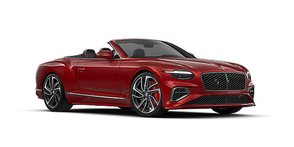 Gohm Sportwagen GmbH | Bentley Stuttgart Bentley Continental GTC Speed convertible in Dragon Red paint and 22" swept spoke wheels - front 3/4