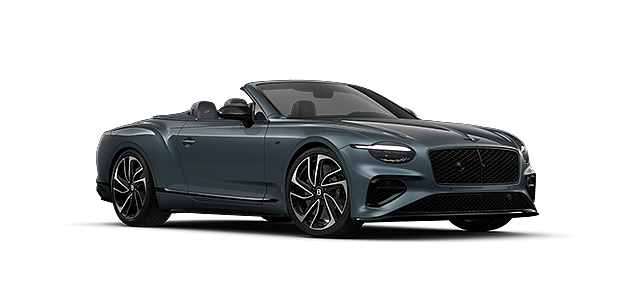 Gohm Sportwagen GmbH | Bentley Stuttgart Bentley Continental GTC S convertible in Thunder blue paint front 3/4
