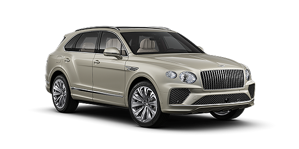 Gohm Sportwagen GmbH | Bentley Stuttgart Bentley Bentayga Azure SUV in White Sand paint and 22" Ten Spoke Polished wheels – front 3/4