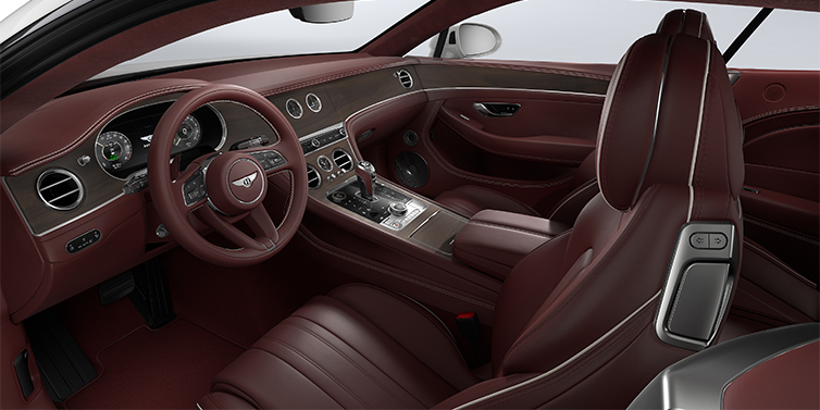 Gohm Sportwagen GmbH | Bentley Stuttgart Bentley Continental GT coupe front interior in Cricket ball hide